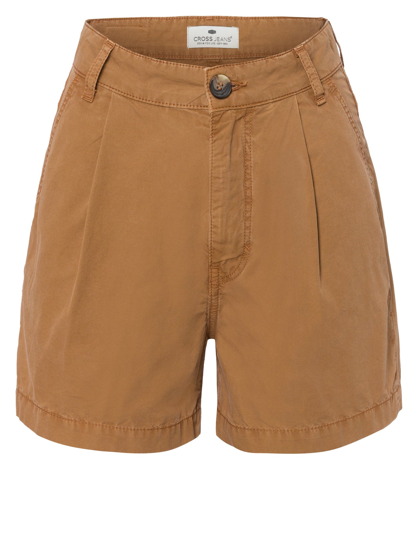 Women's chino shorts brown