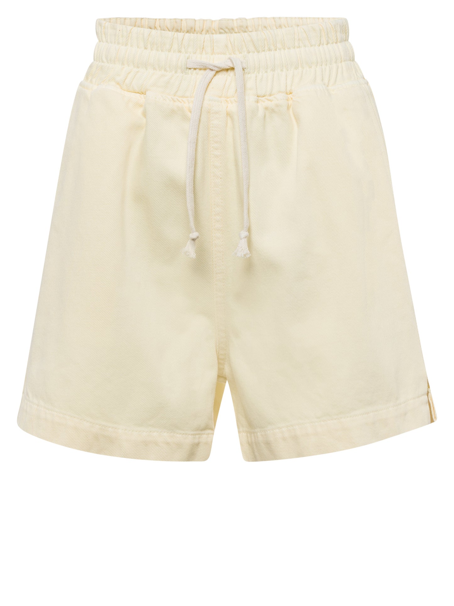 Damen Jogger Shorts gelb