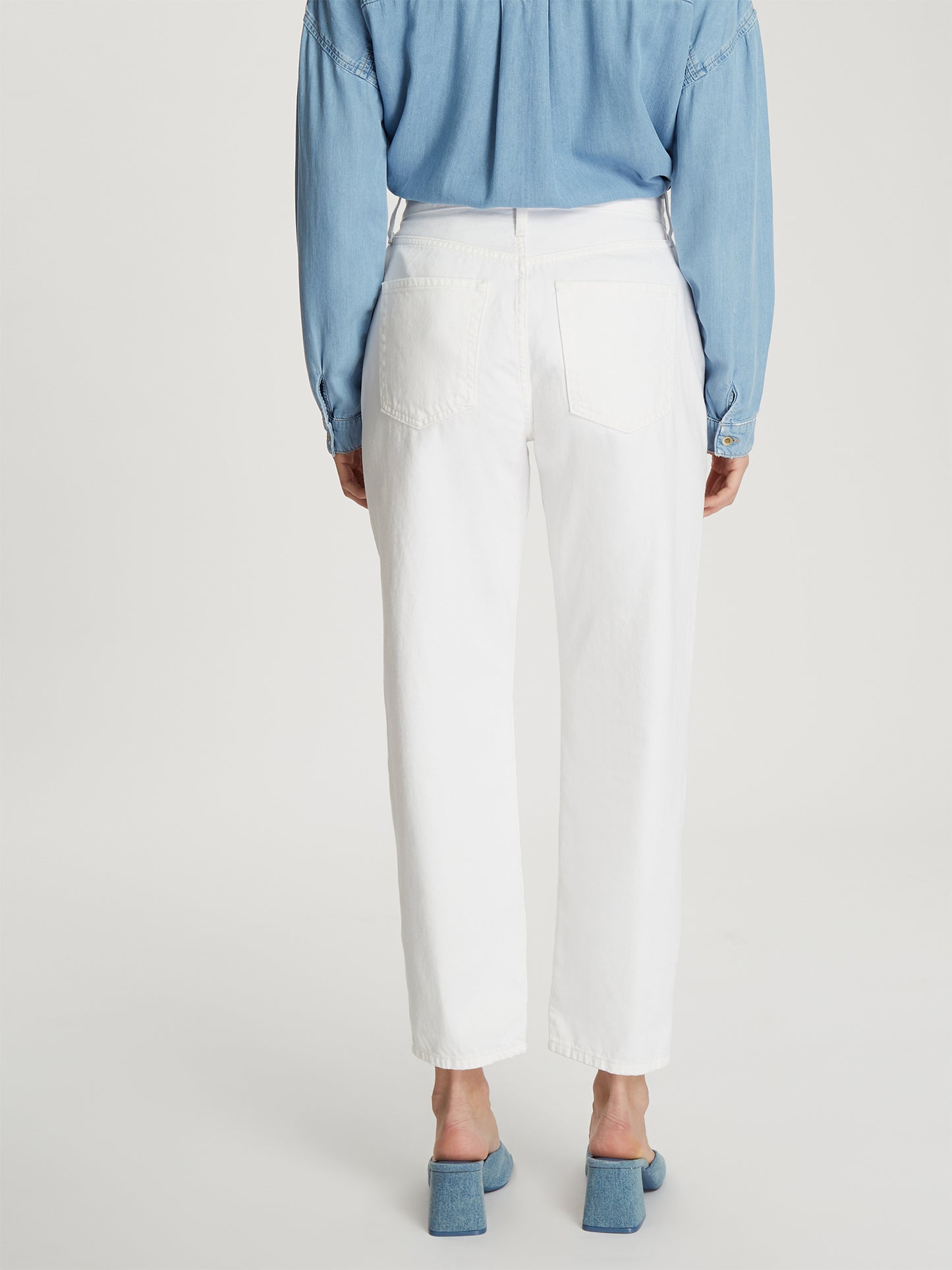 Damen Regular Jeans in weiß