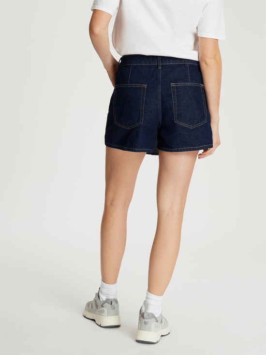 Damen Shorts in dunkelblau