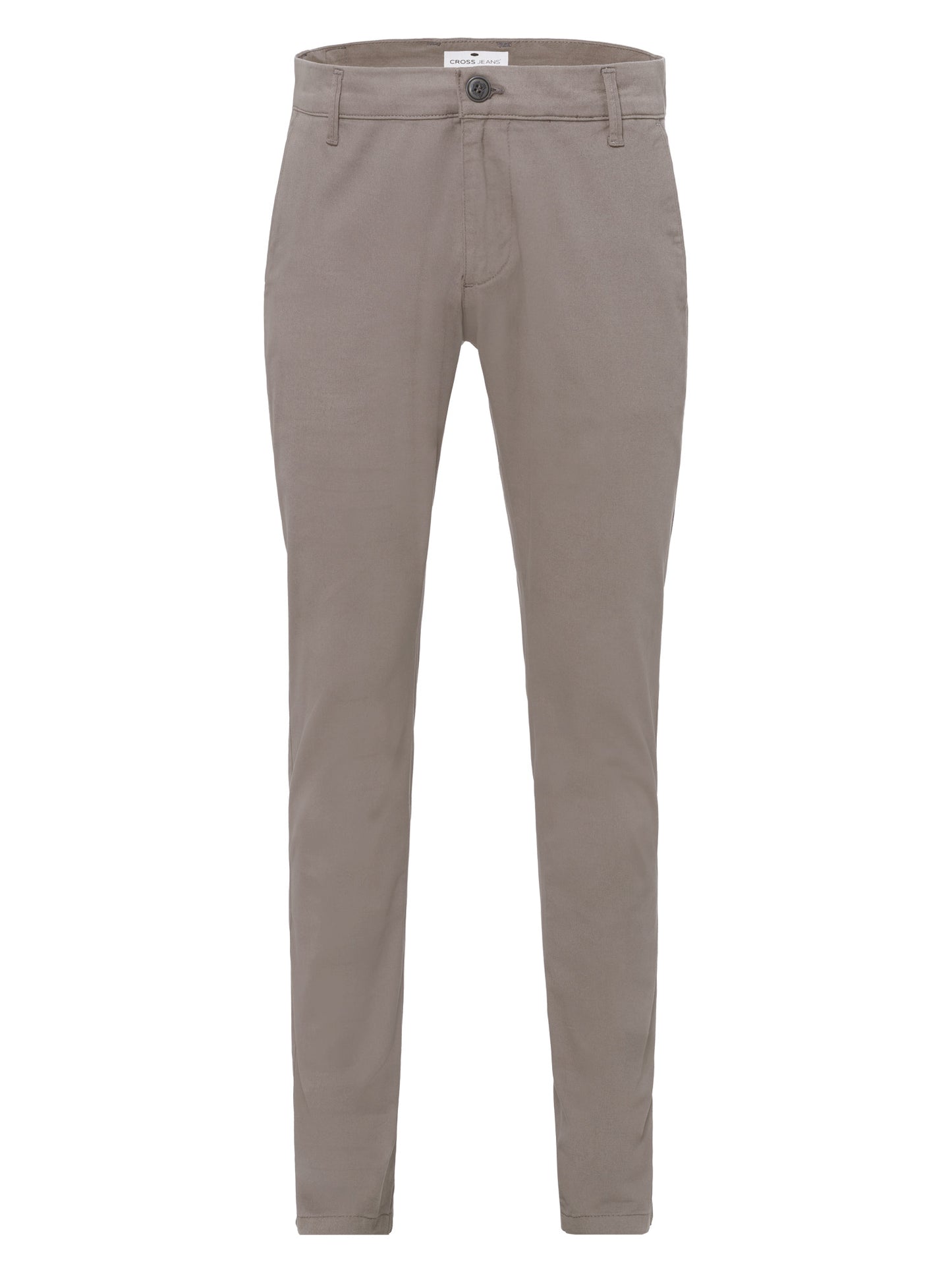 Herren Chino Slim Tapered Fit grau