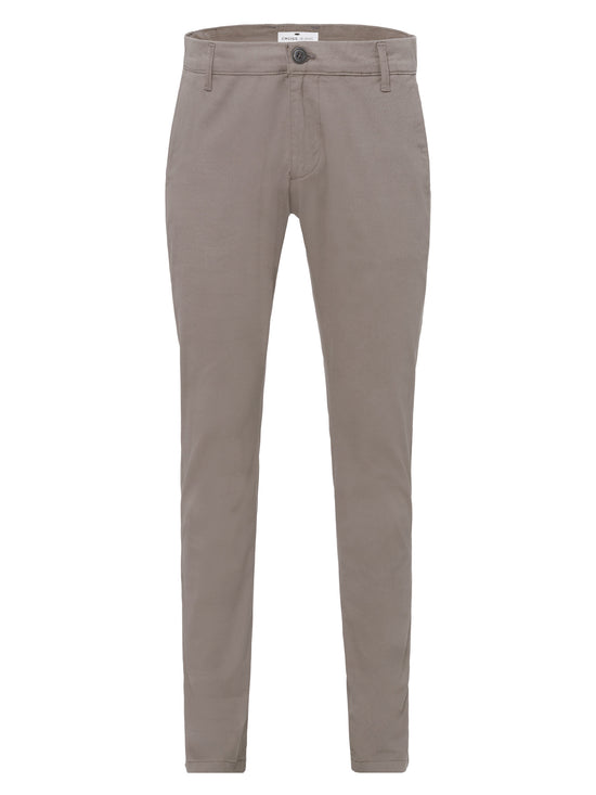 Herren Chino Slim Tapered Fit grau