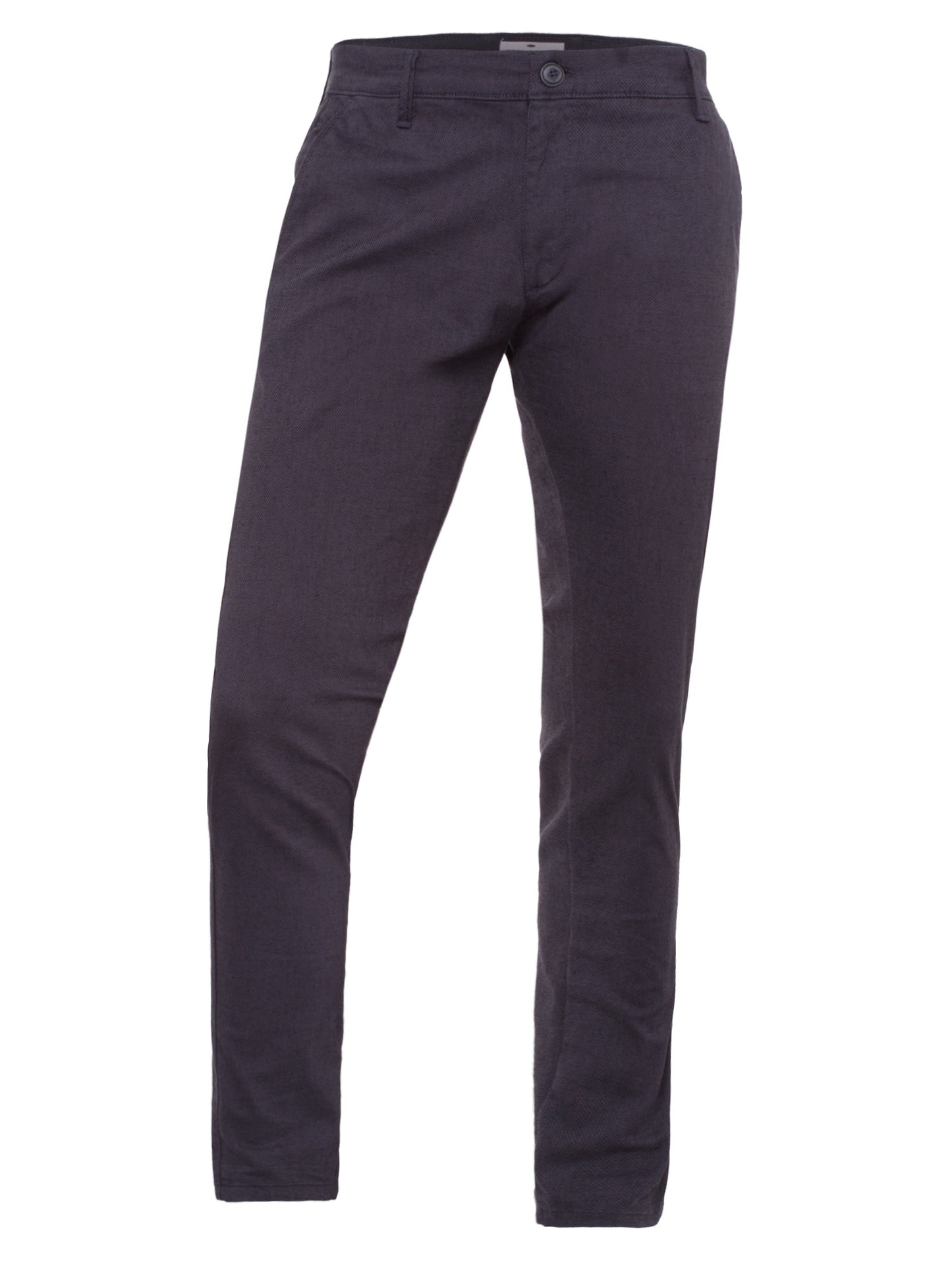 Herren Chino Slim Tapered Fit dunkelgrau