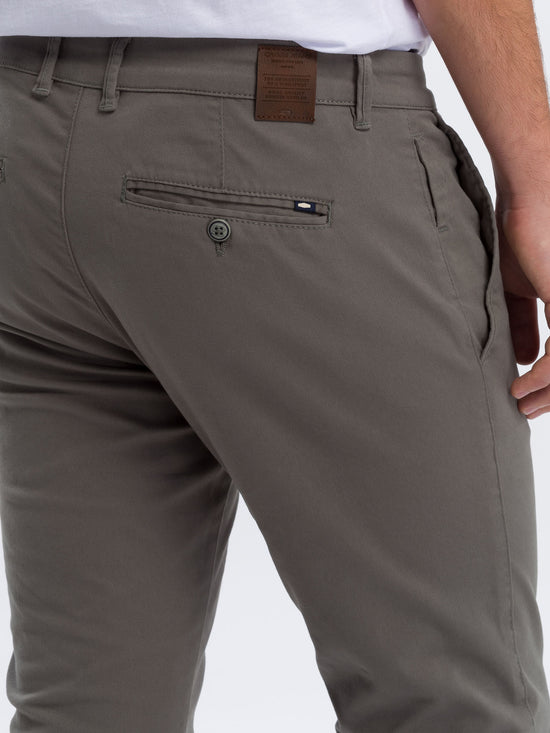 Herren Chino Slim Tapered Fit khaki