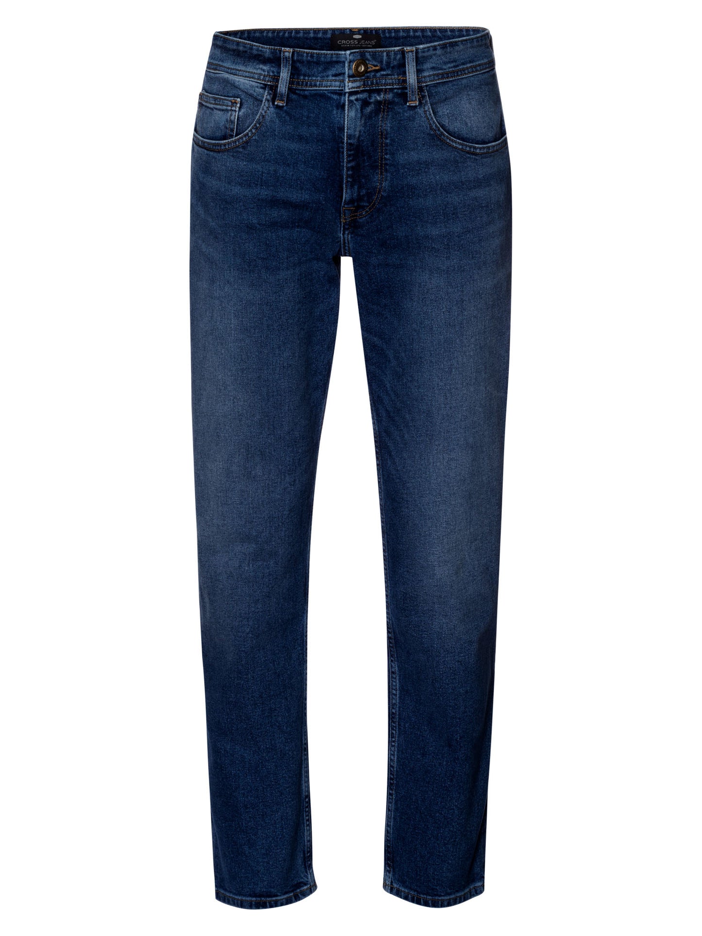 Antonio men's jeans relaxed fit straight leg dark blue