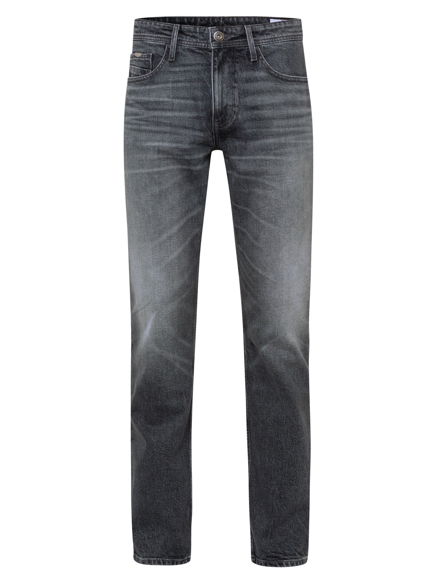 Antonio Men's Jeans Relaxed Fit Regular Waist Straight Leg dark grey