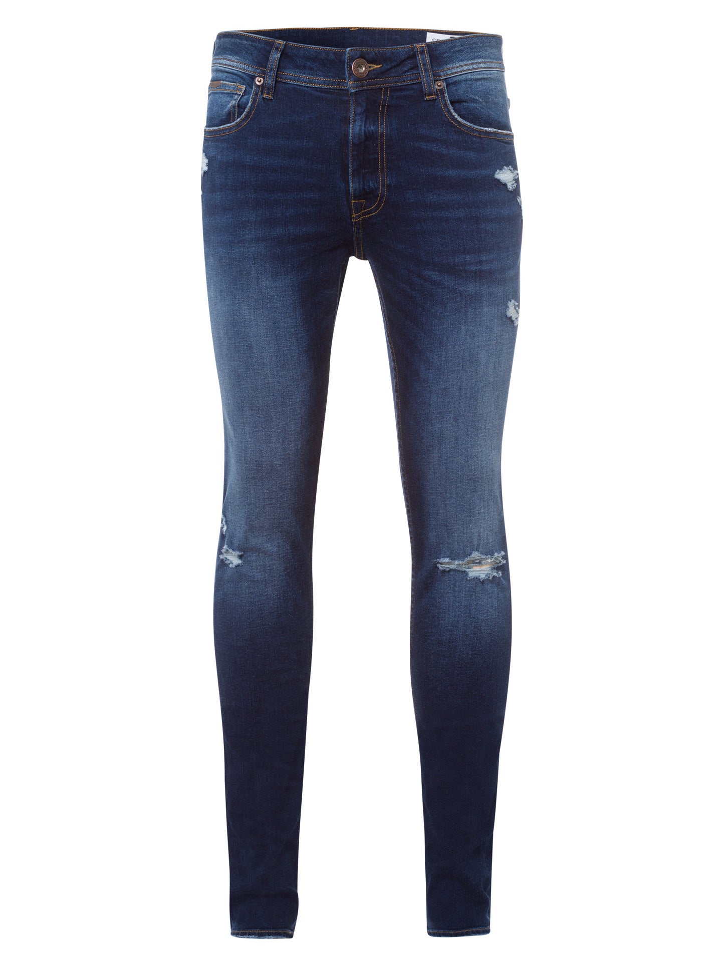 Scott Herren Jeans Skinny Fit Regular Waist dunkelblau