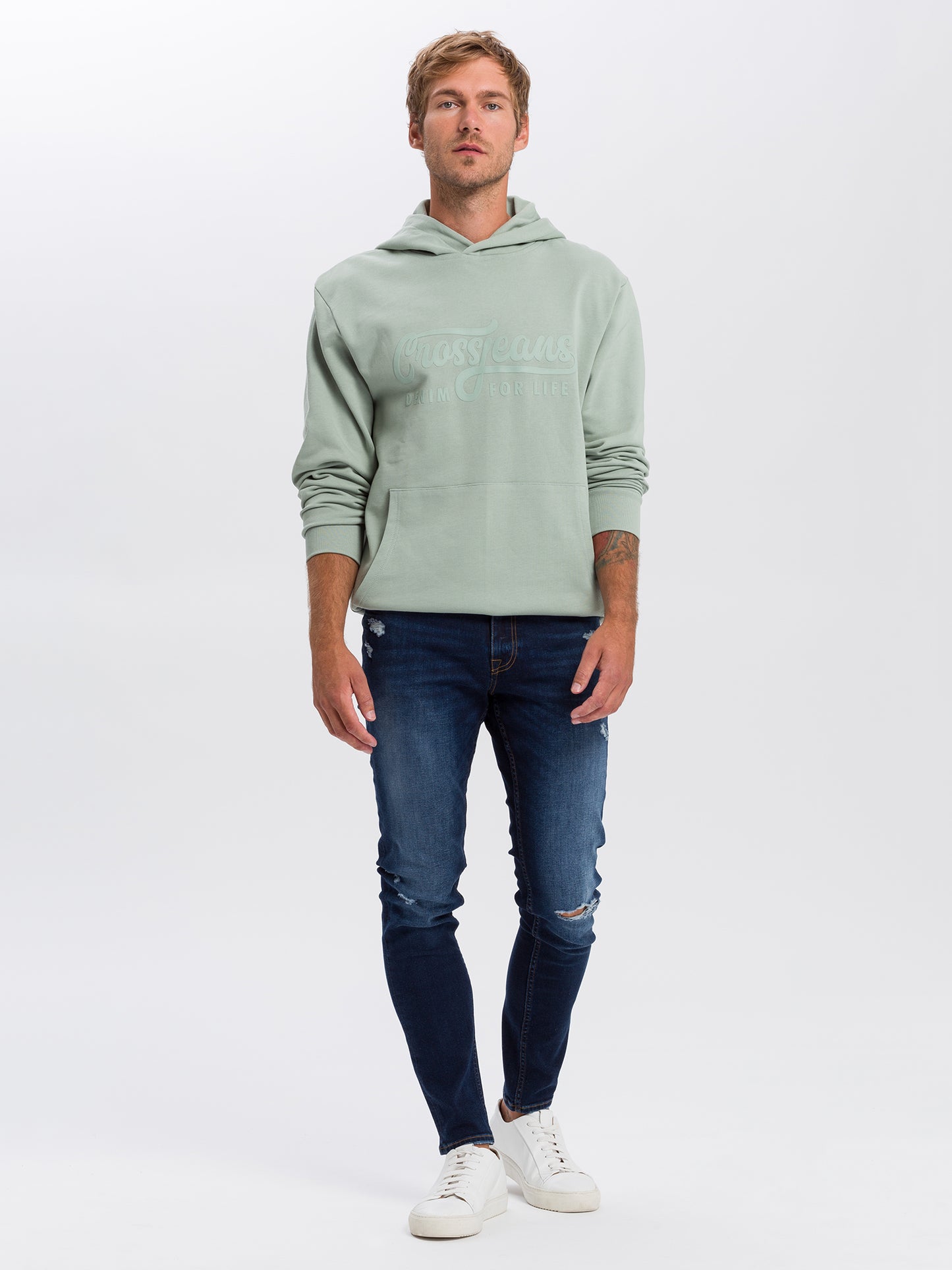 Scott Herren Jeans Skinny Fit Regular Waist dunkelblau