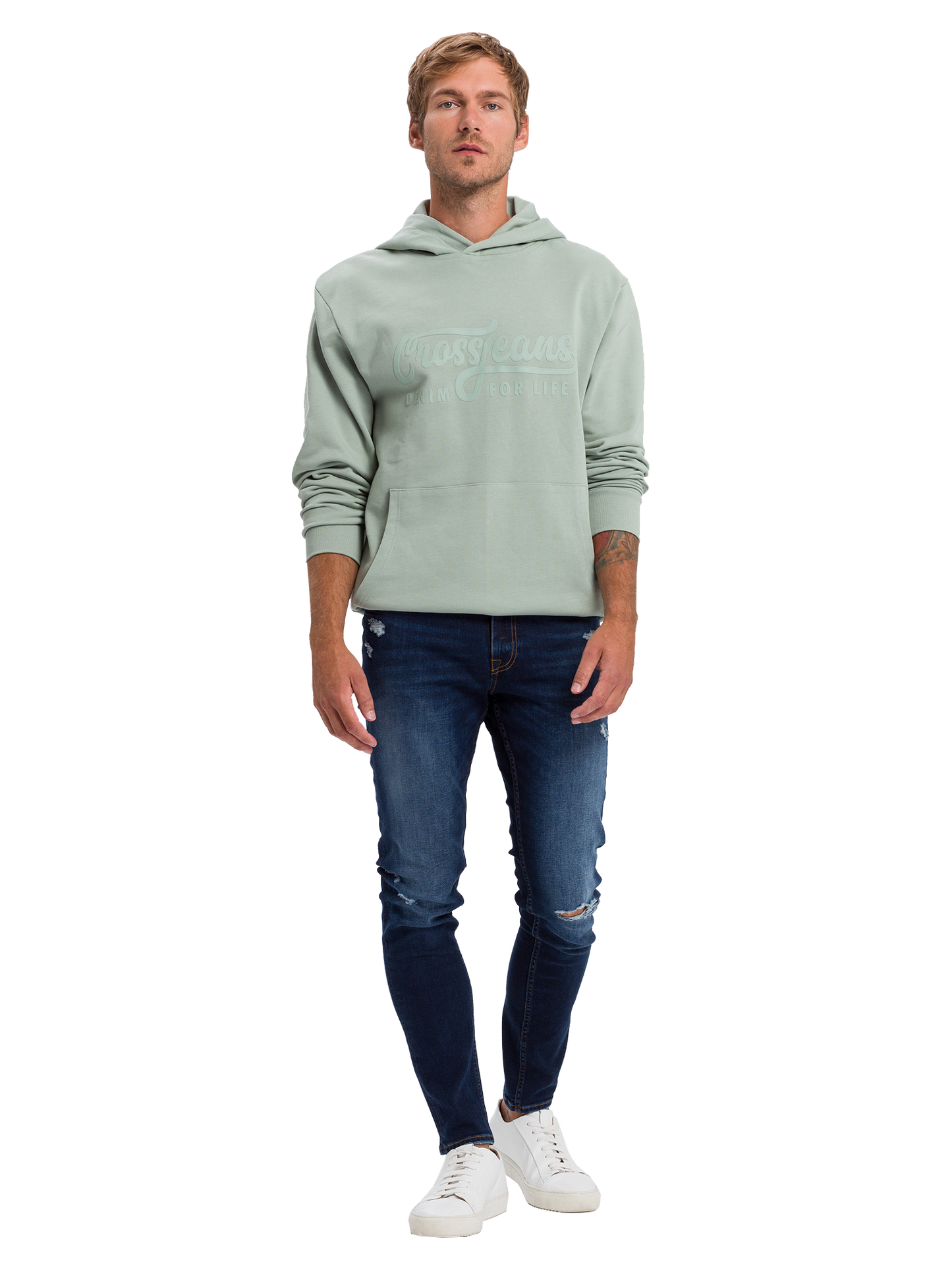 Scott Herren Jeans Skinny Fit Regular Waist dunkelblau