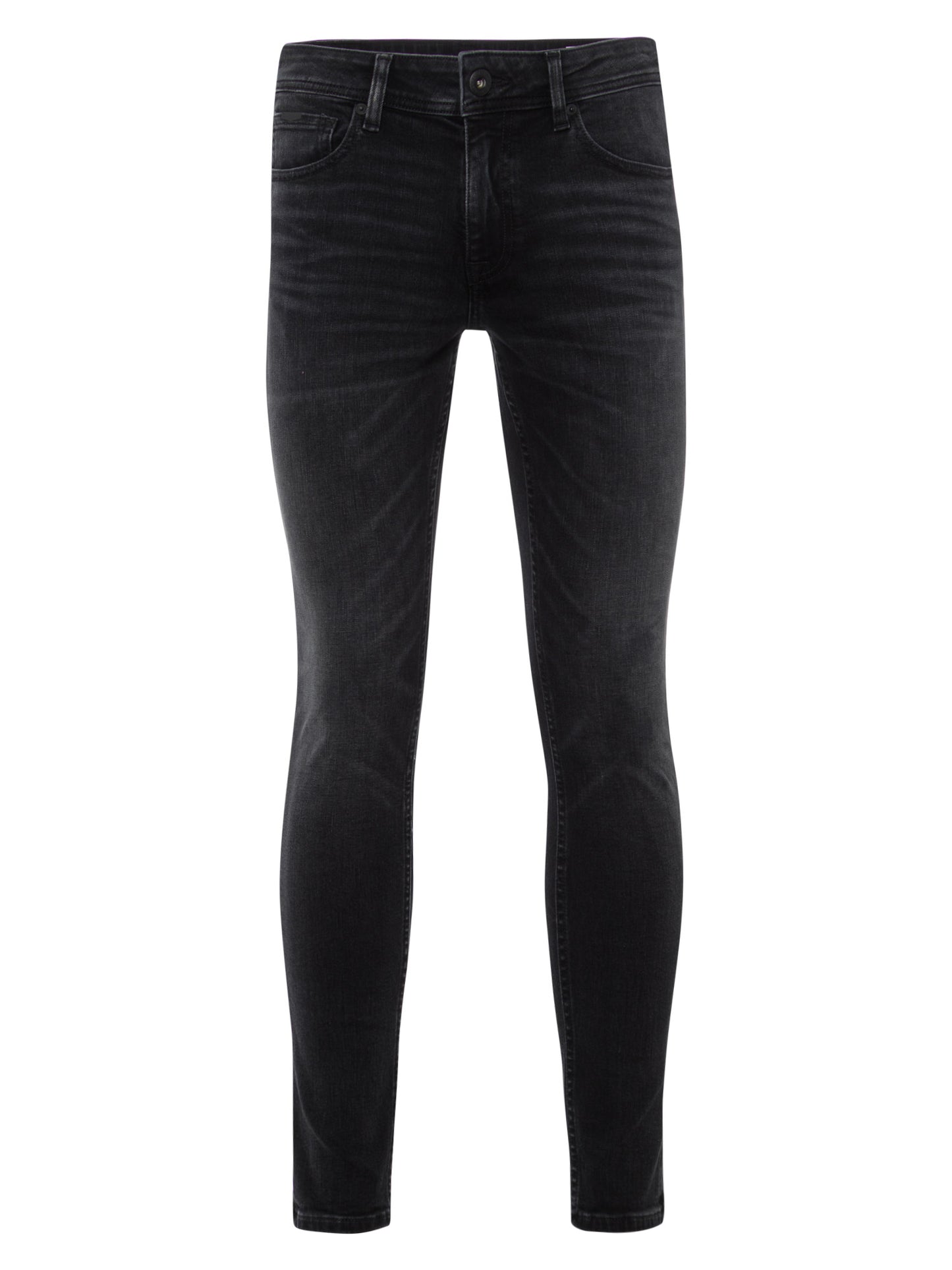 Scott Herren Jeans Skinny Fit Regular Waist schwarz