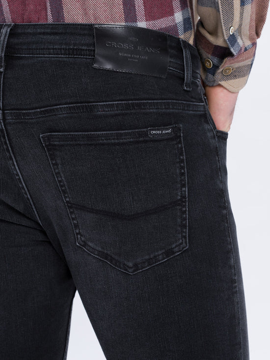 Scott Herren Jeans Skinny Fit Regular Waist schwarz