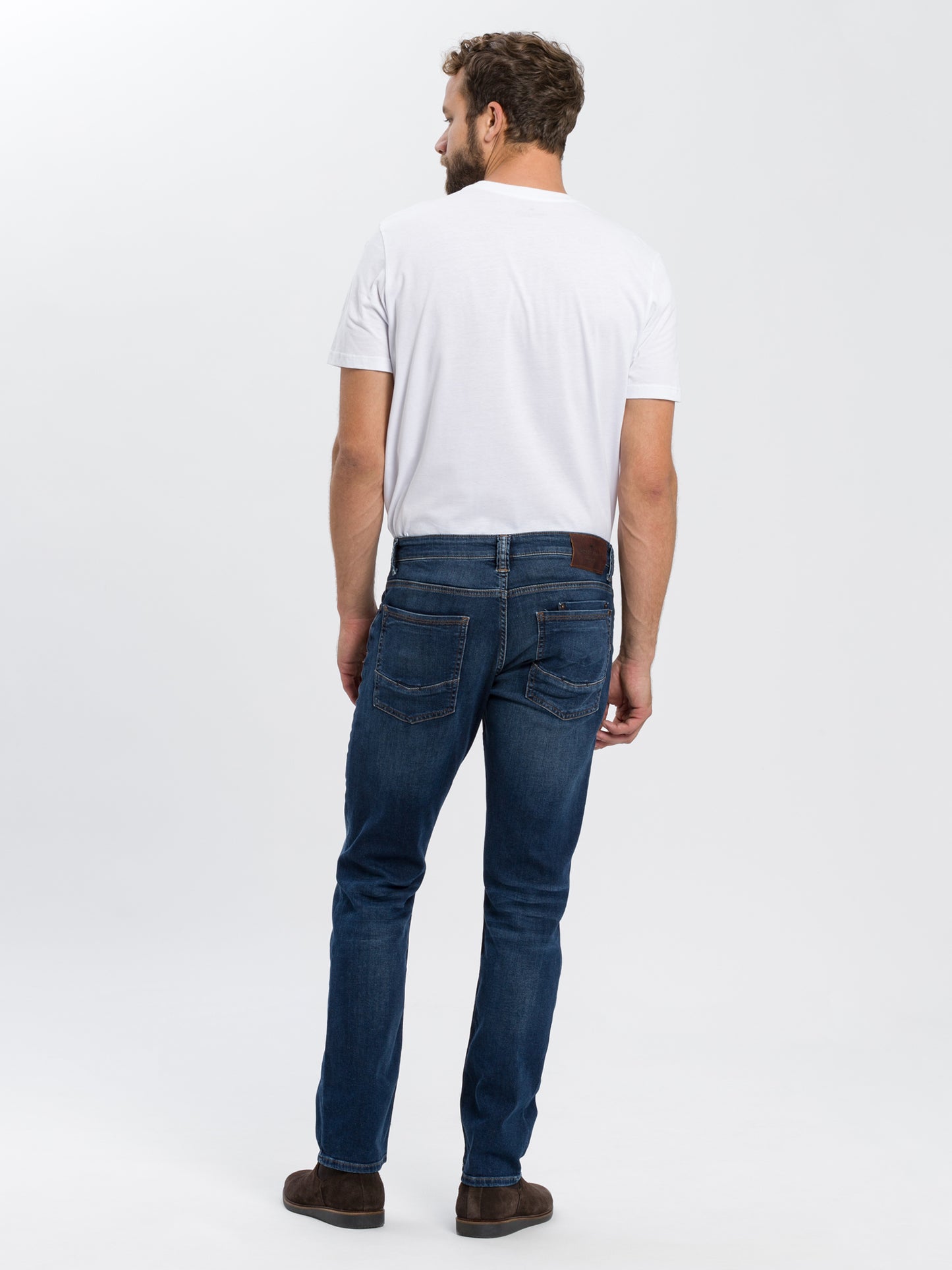Dylan men's jeans regular fit regular waist straight leg dark blue