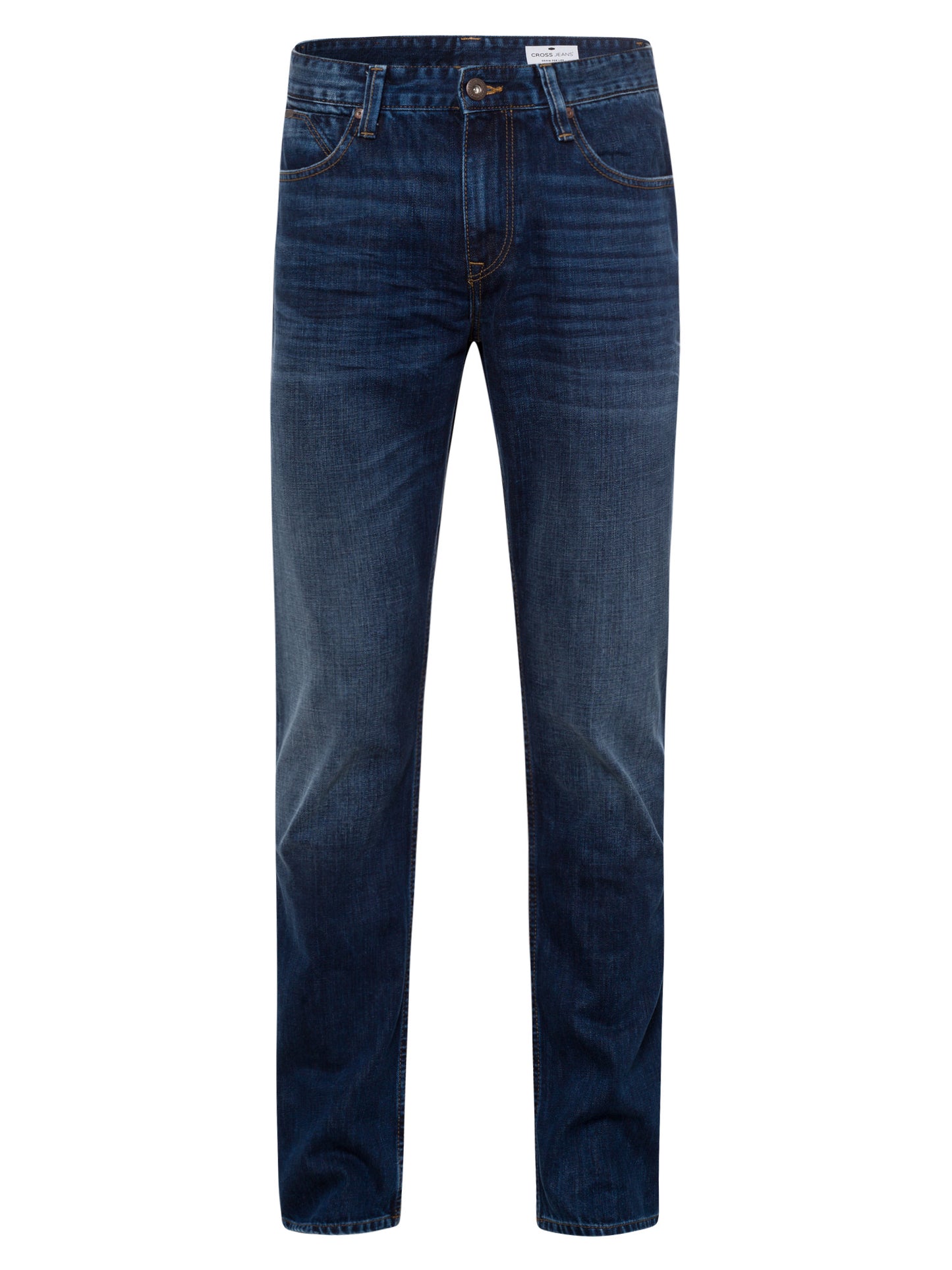 Dylan men's jeans regular fit regular waist straight leg dark blue