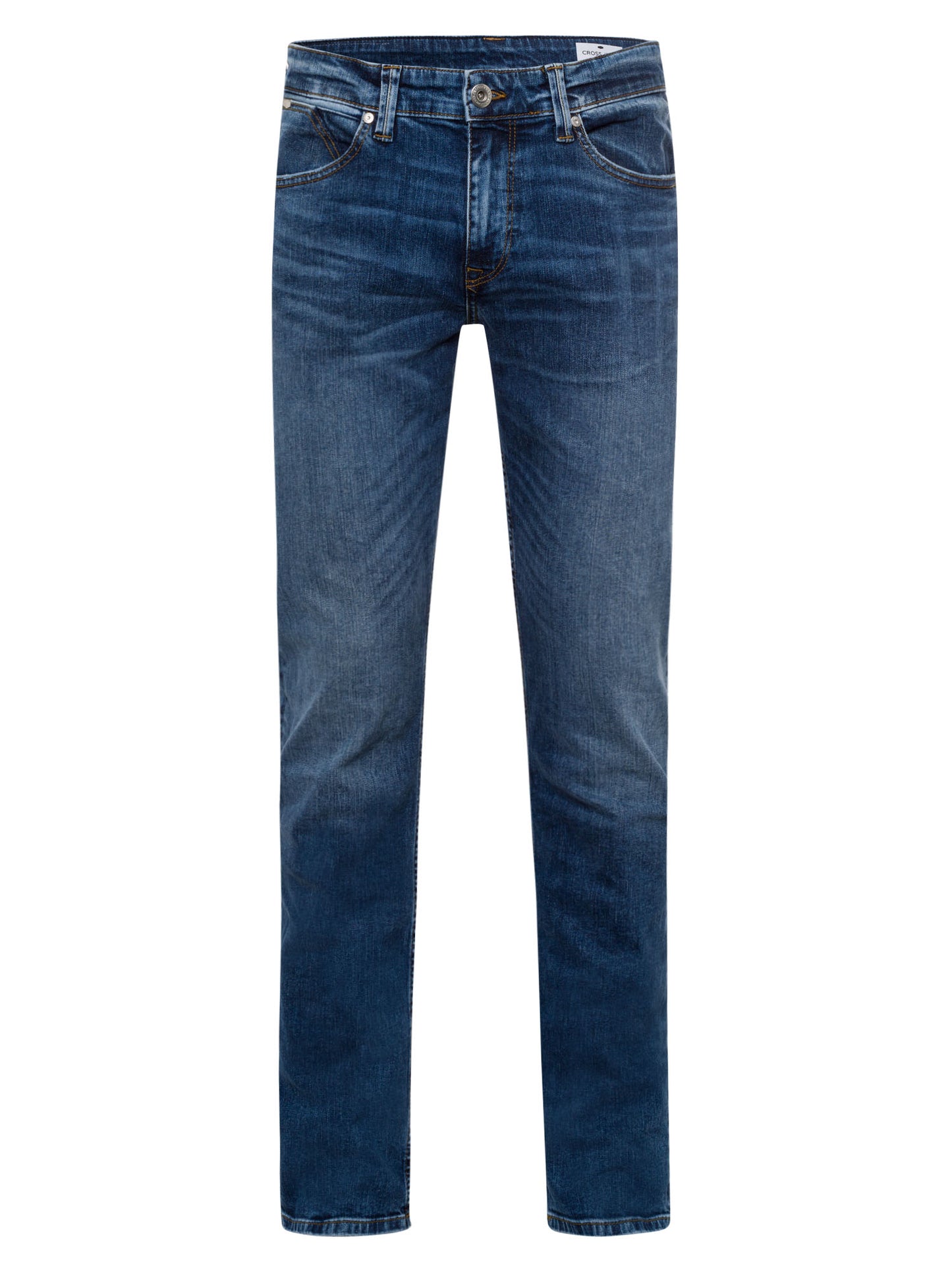 Dylan Herren Jeans Regular Fit Regular Waist Straight Leg mittelblau