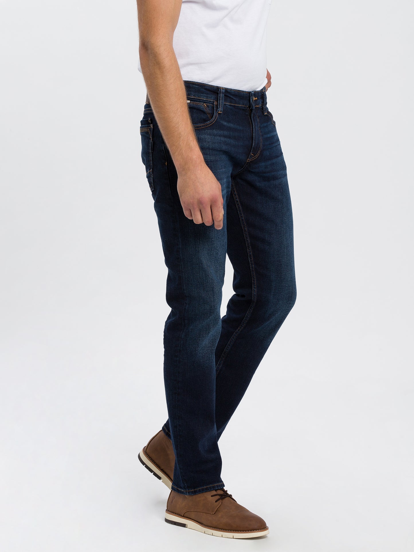 Dylan Herren Jeans Regular Fit Regular Waist Straight Leg dunkles blau