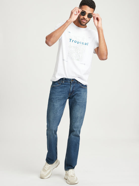 Dylan men's jeans regular fit regular waist straight leg light blue.