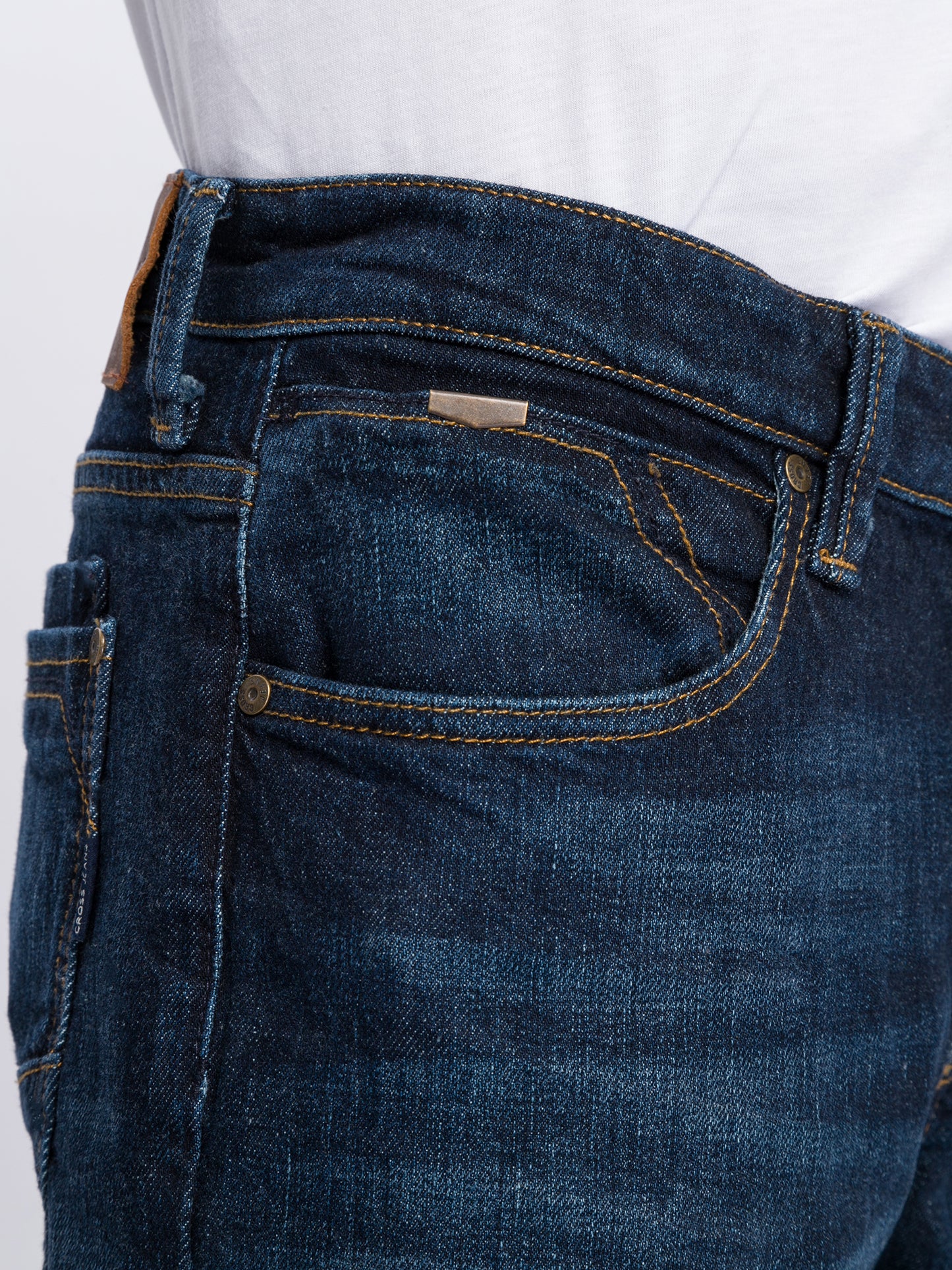 Dylan Herren Jeans Regular Fit Regular Waist Straight Leg dunkelblau