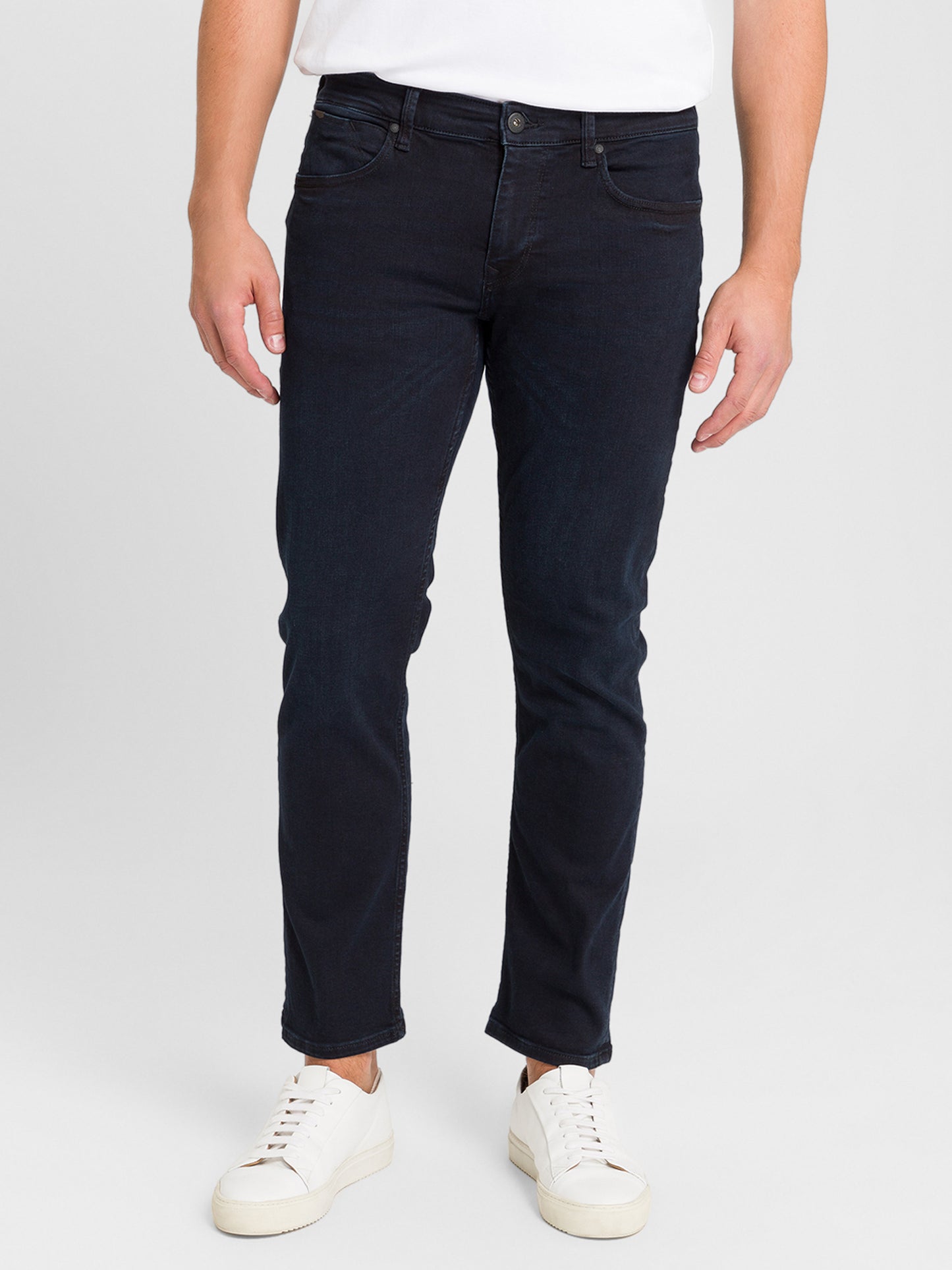 Dylan Herren Jeans Regular Fit Regular Waist Straight Leg schwarzblau