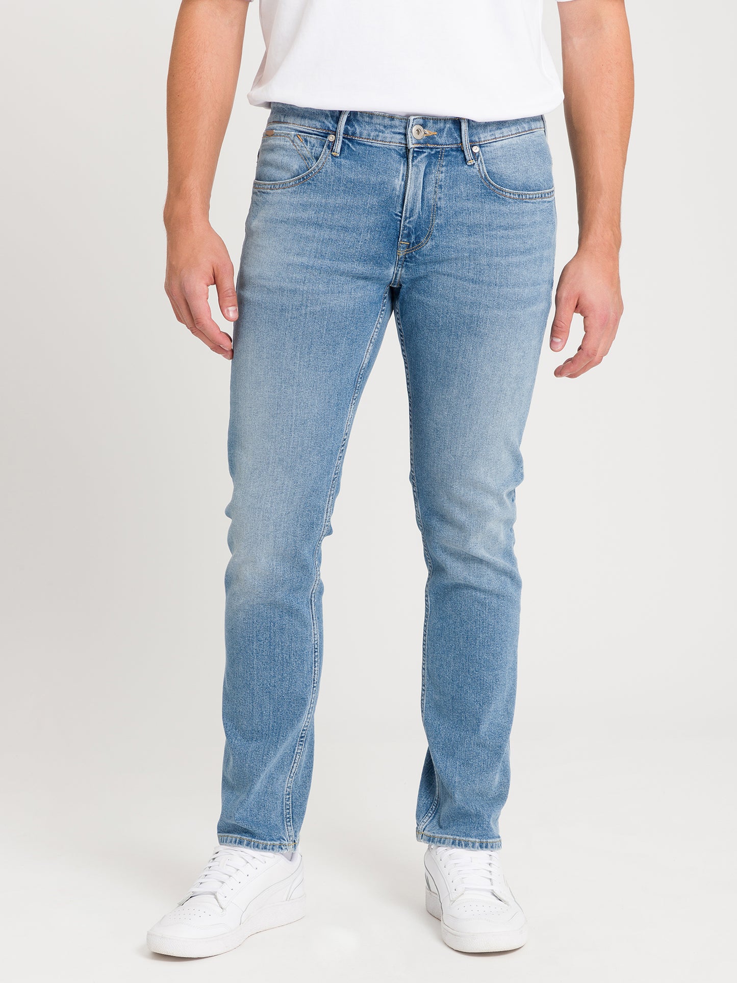 Dylan Herren Jeans Regular Fit Regular Waist Straight Leg hellblau