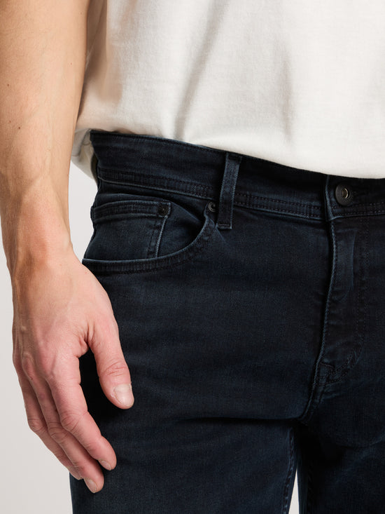 Dylan Herren Jeans Regular Fit Regular Waist Straight Leg blauschwarz