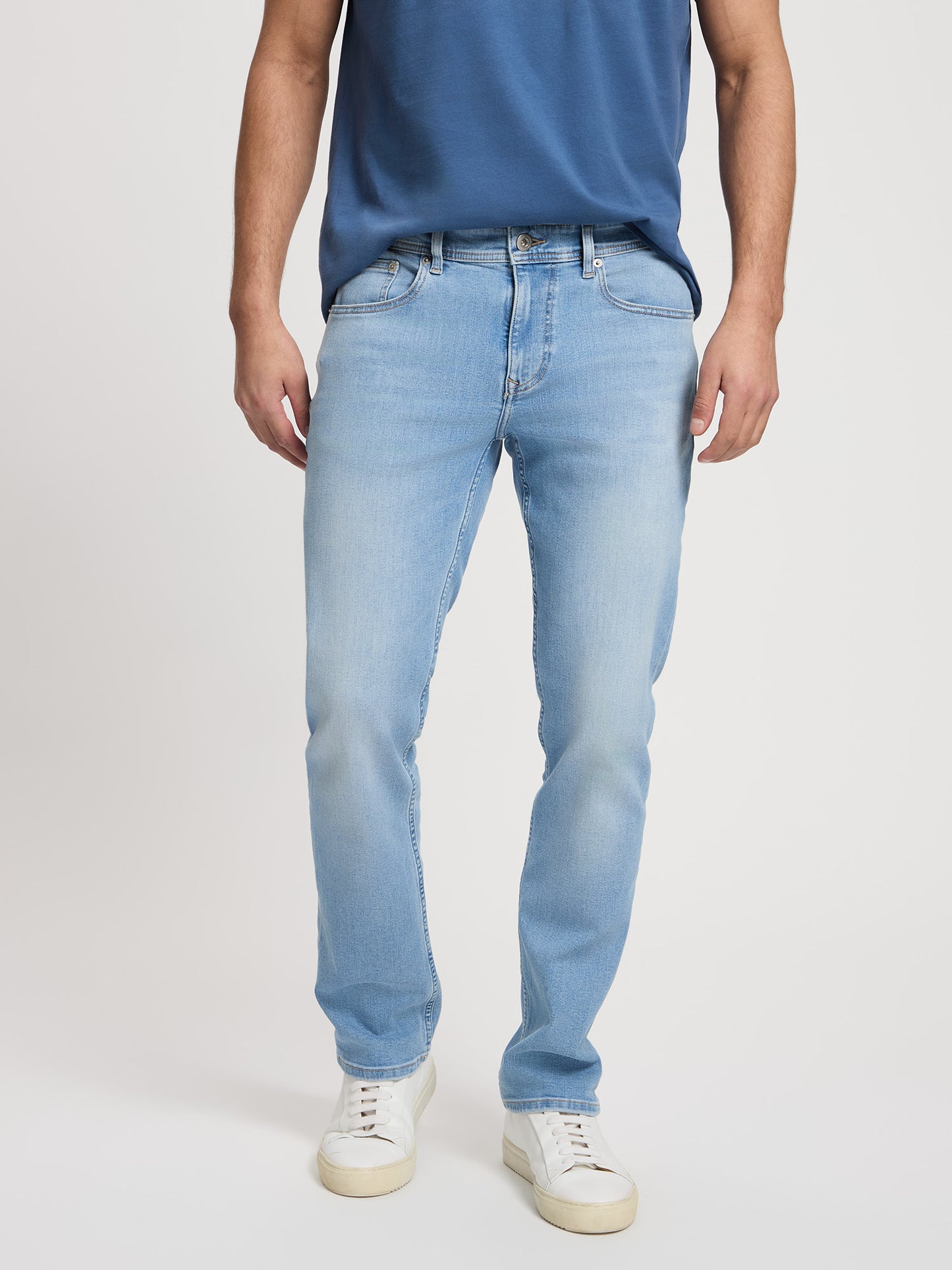 Dylan Herren Jeans Regular Fit Straight Leg hellblau