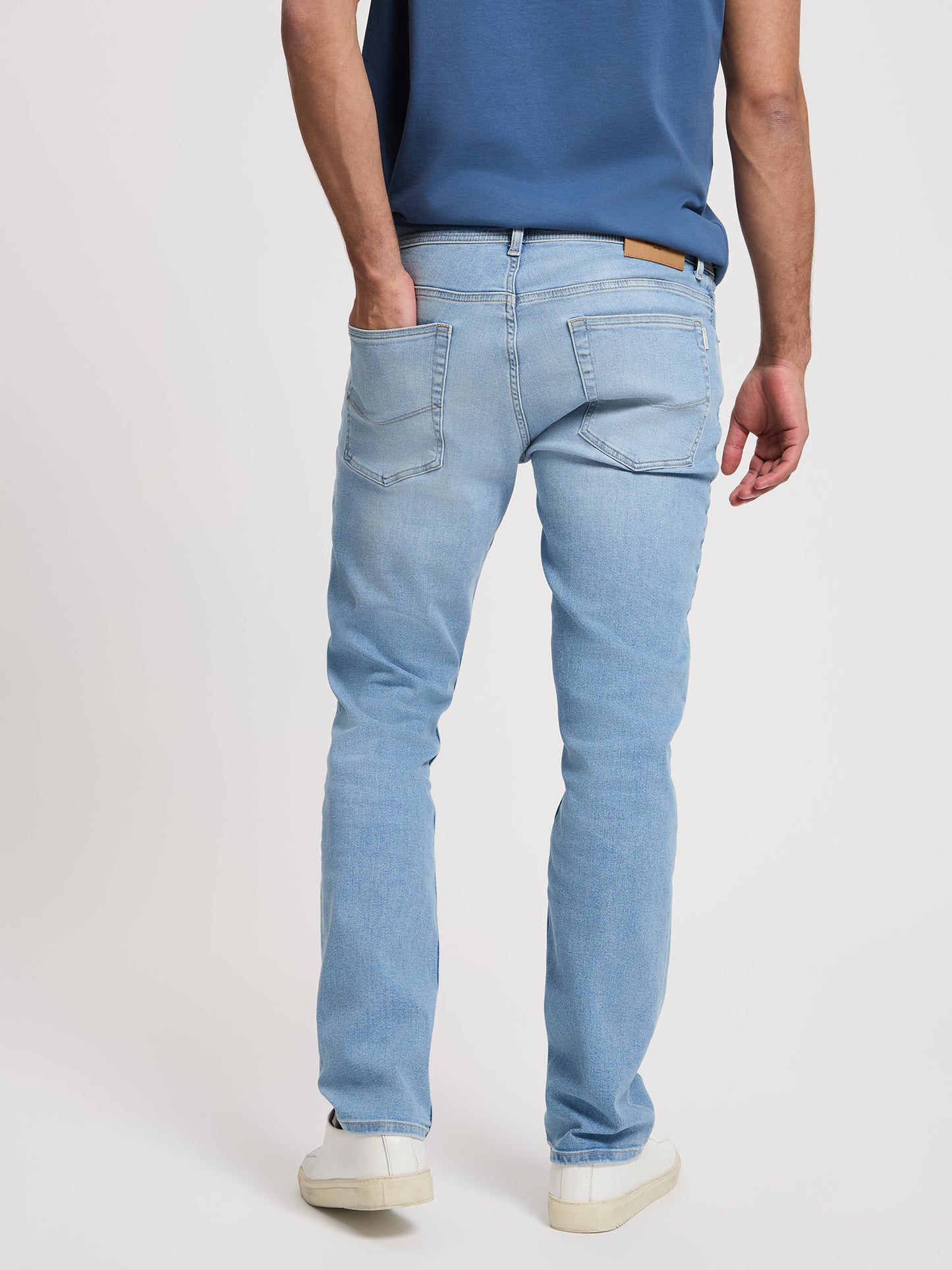 Dylan Herren Jeans Regular Fit Straight Leg hellblau