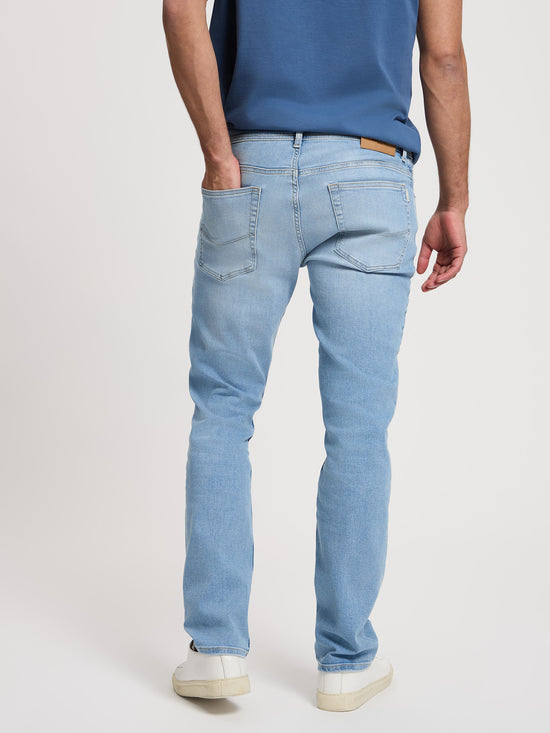 Dylan Herren Jeans Regular Fit Straight Leg hellblau