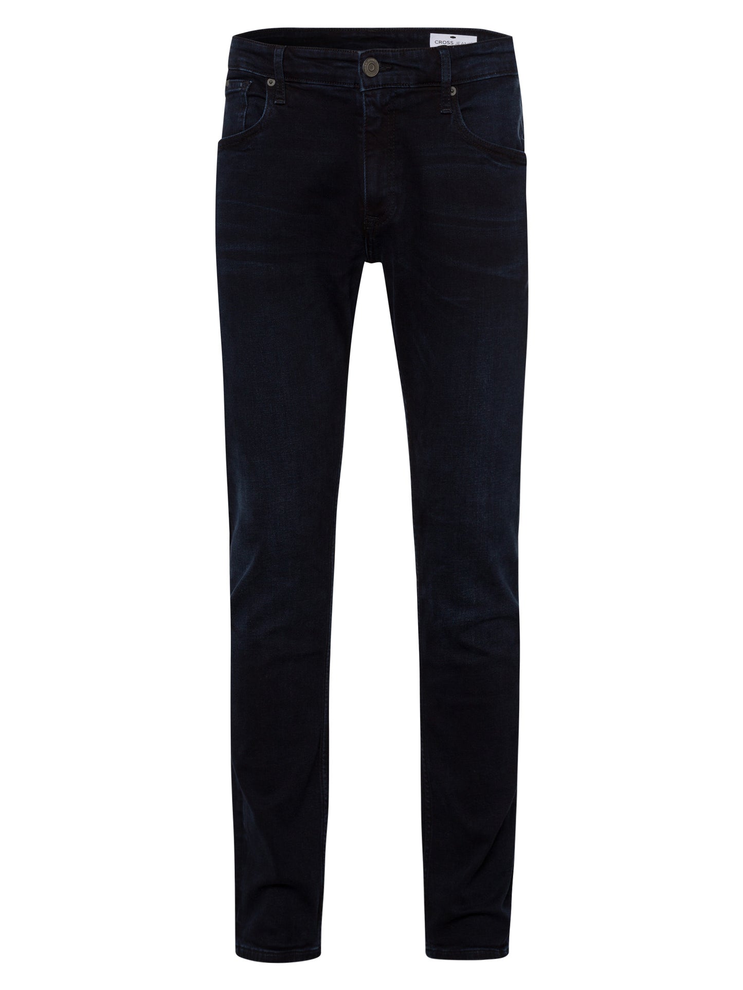 Damien Herren Jeans Slim Fit Regular Waist Straight Leg schwarzblau