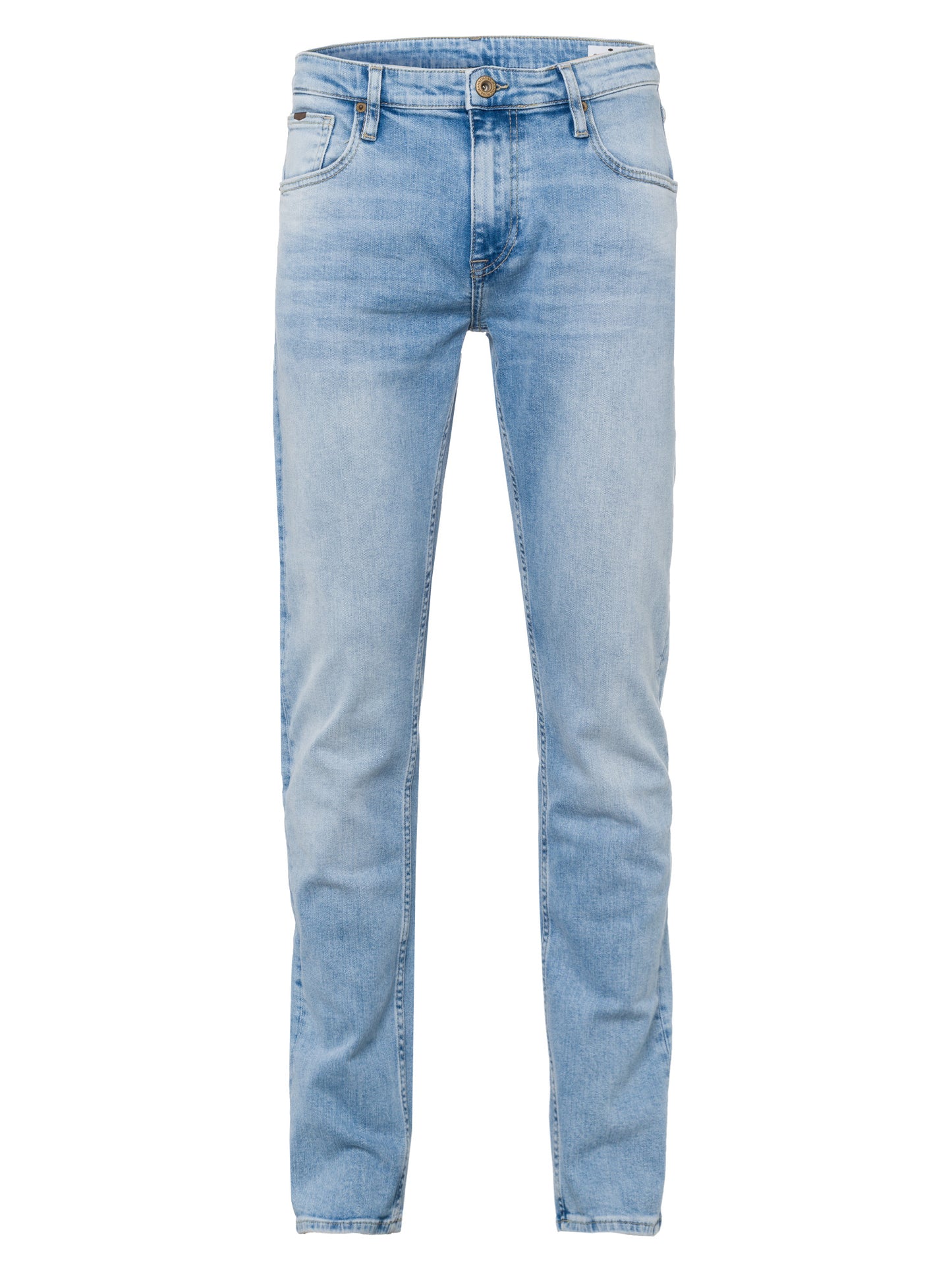 Damien Herren Jeans Slim Fit Regular Waist Straight Leg hellblau