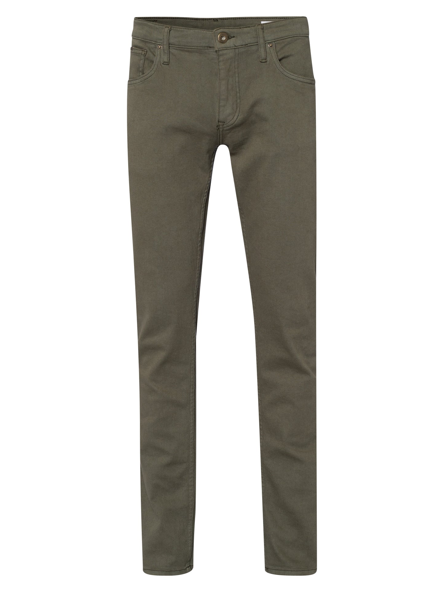 Damien men's jeans slim fit regular waist straight leg khaki