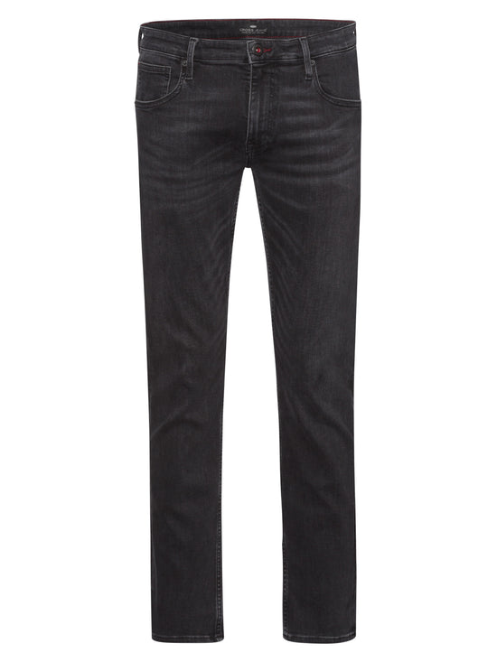 Damien Herren Jeans Slim Fit Straight Leg anthrazit