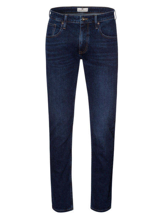 Damien men's jeans slim fit straight leg medium blue