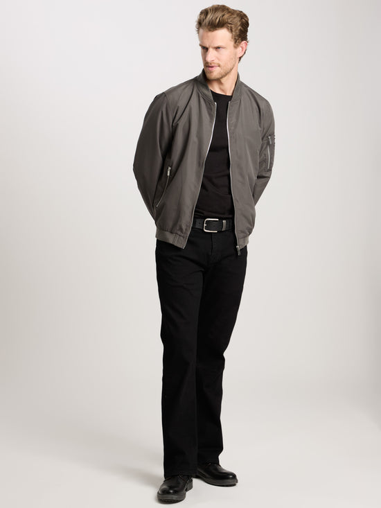 Colin Herren Jeans Slim Fit Bootcut schwarz