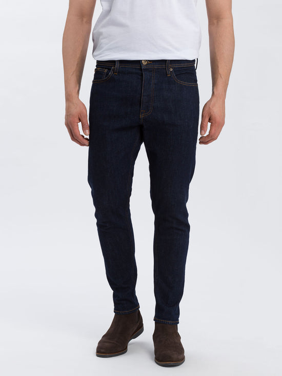 Jaden men's jeans regular tapered rinsed