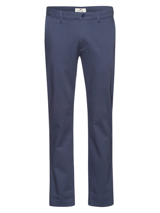 Herren Chino Regular Tapered Fit in indigo