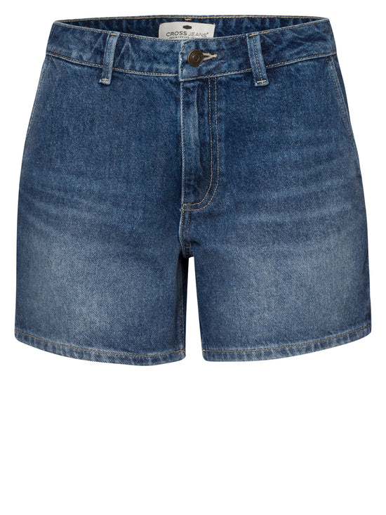 Women's Shorts Relaxed Fit dark mid blue