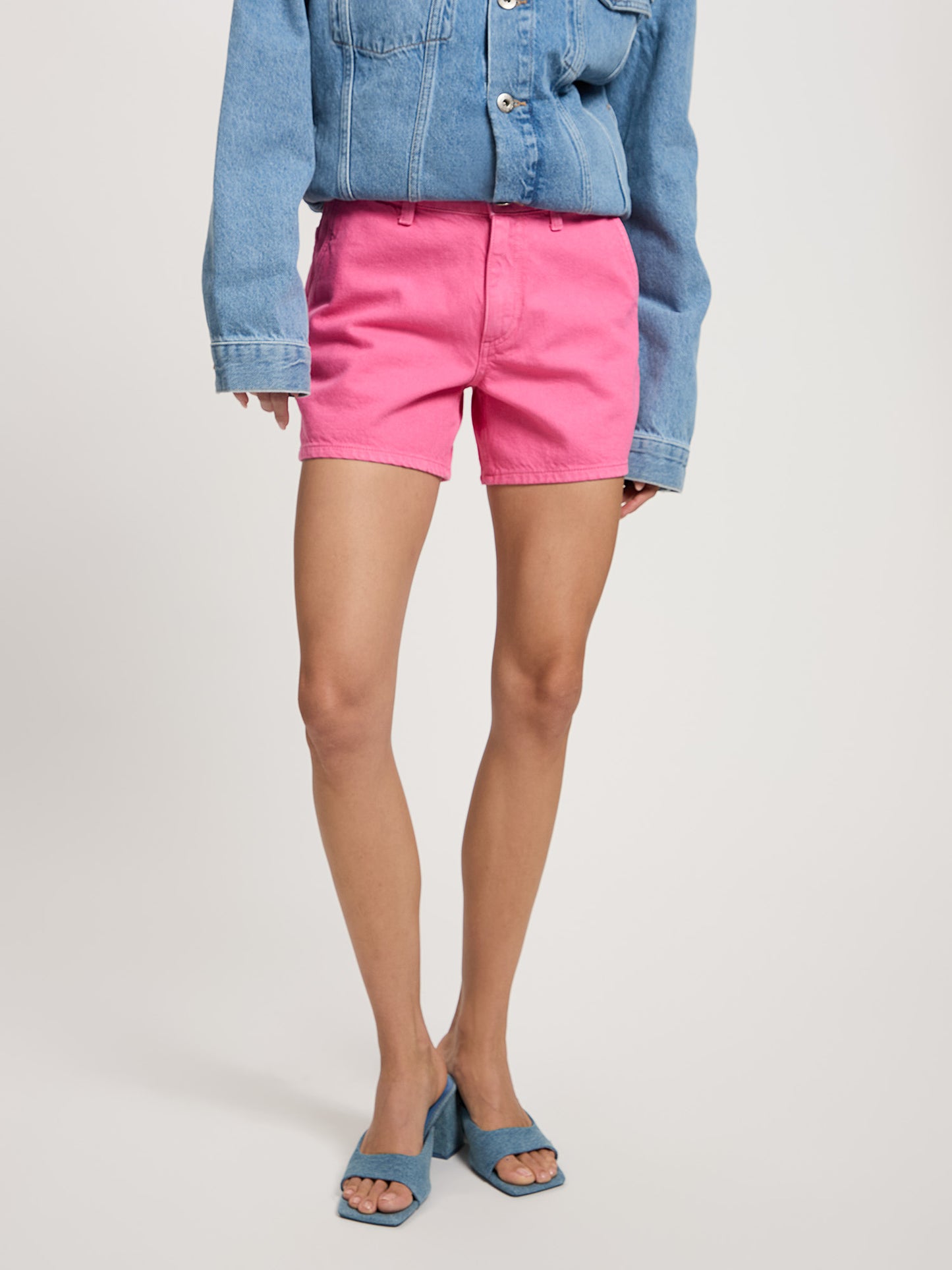 Damen Shorts Relaxed Fit pink