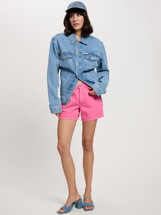 Damen Shorts Relaxed Fit pink