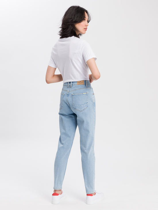 Joyce women's jeans jogger fit light blue