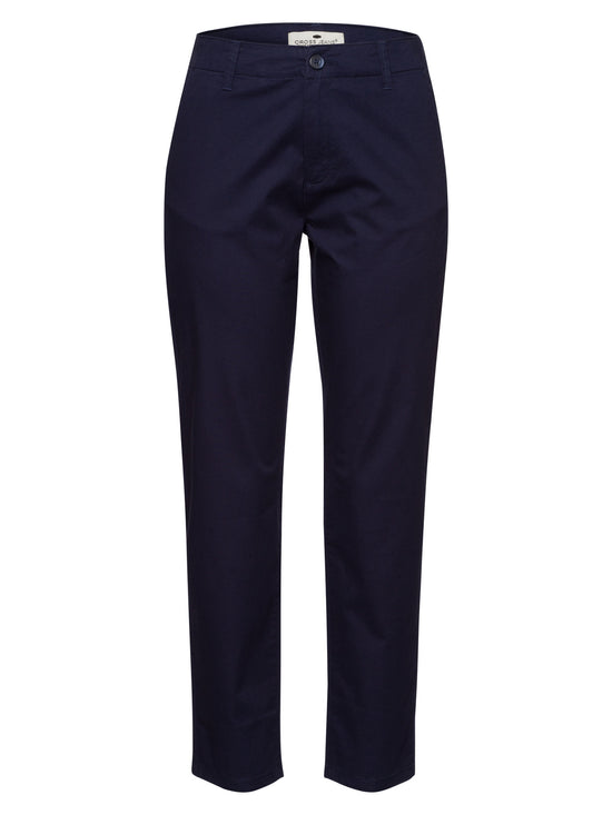 Damen Regular Chino in navyblau