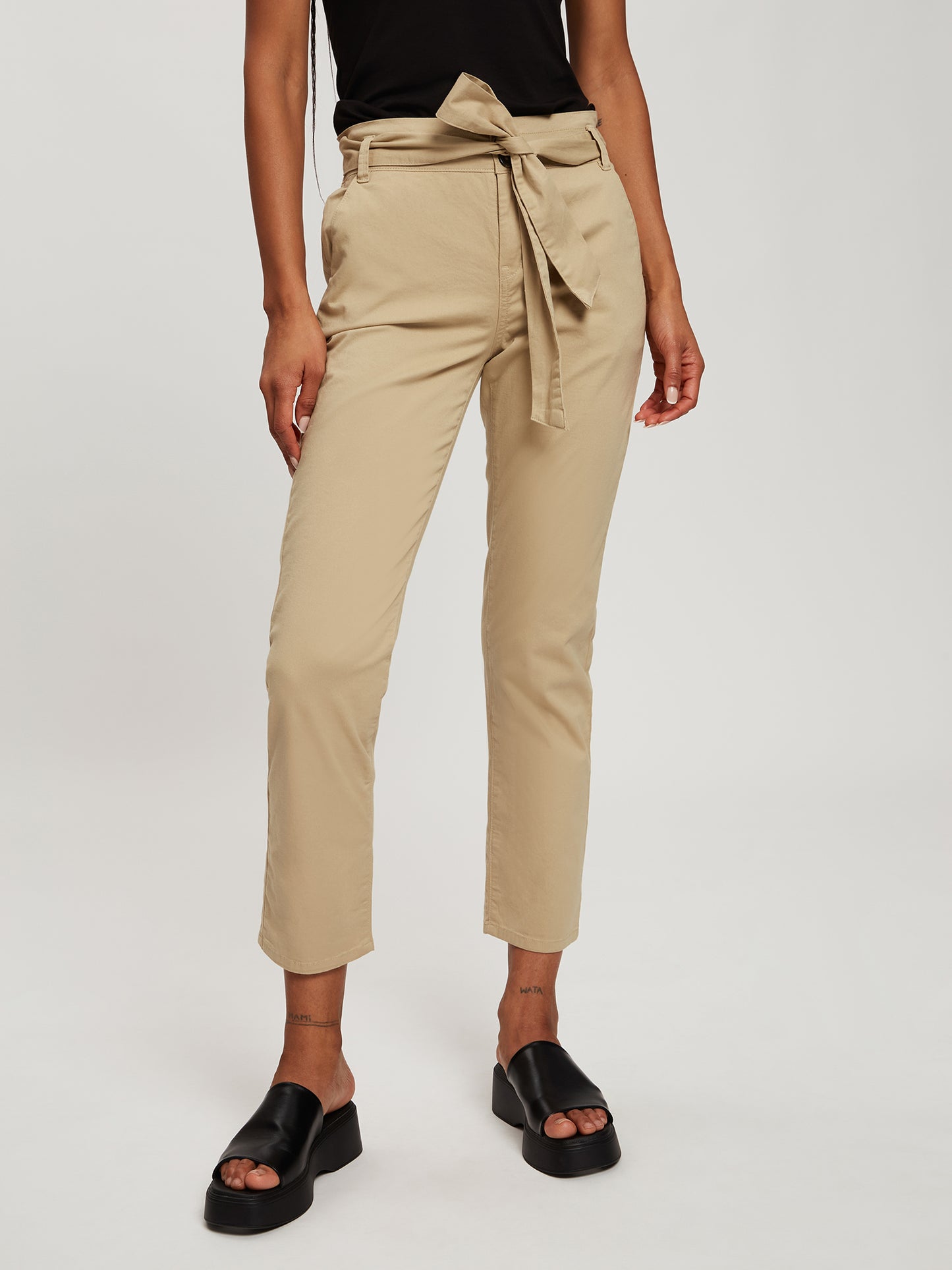 Damen Regular Chino in beige