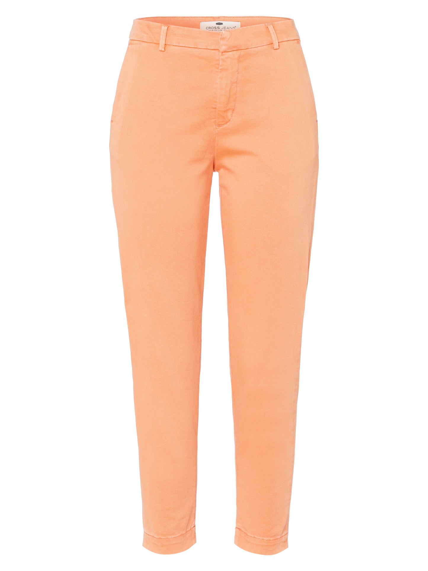 Women's jeans chinos light orange