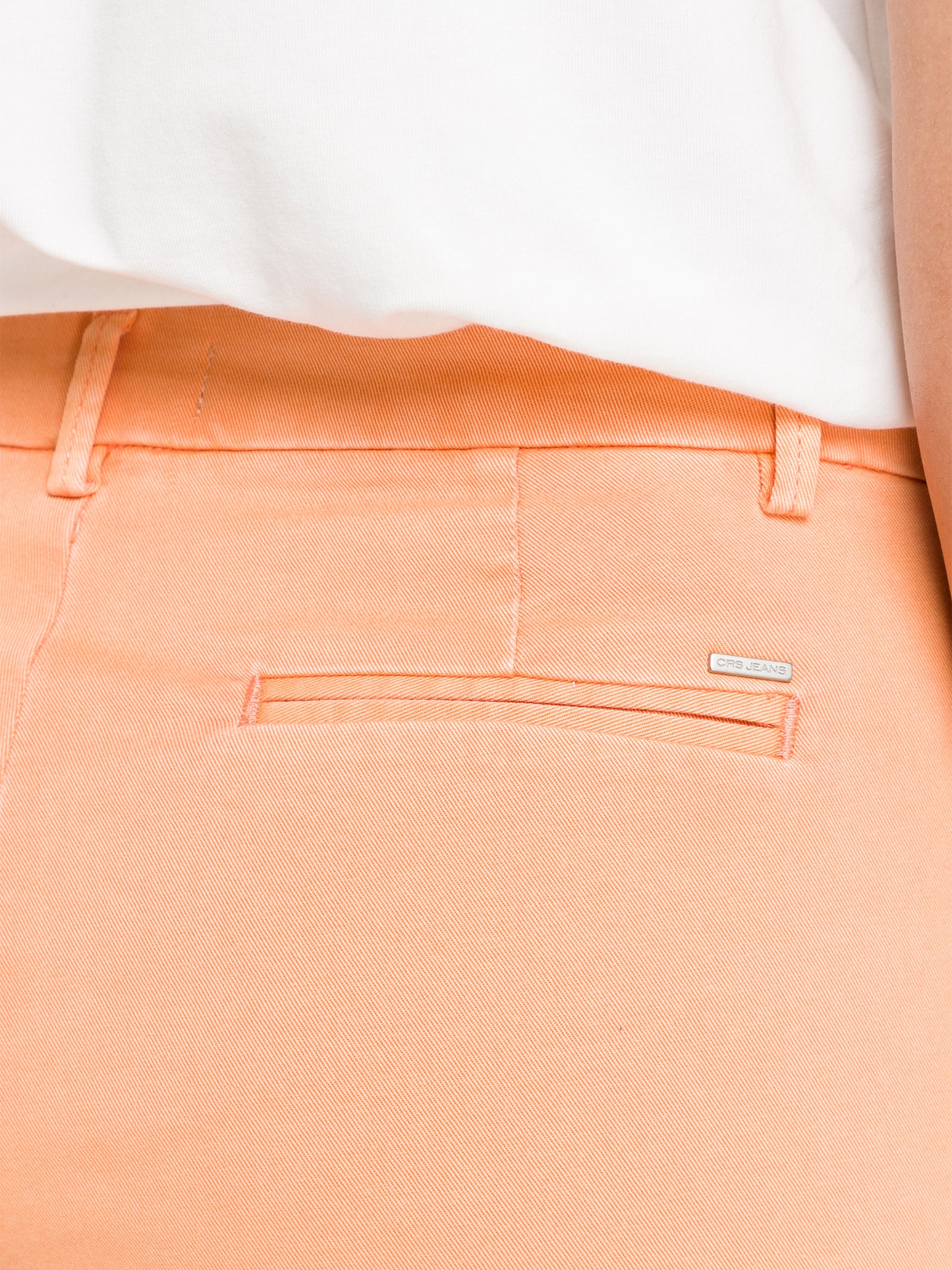 Women's jeans chinos light orange