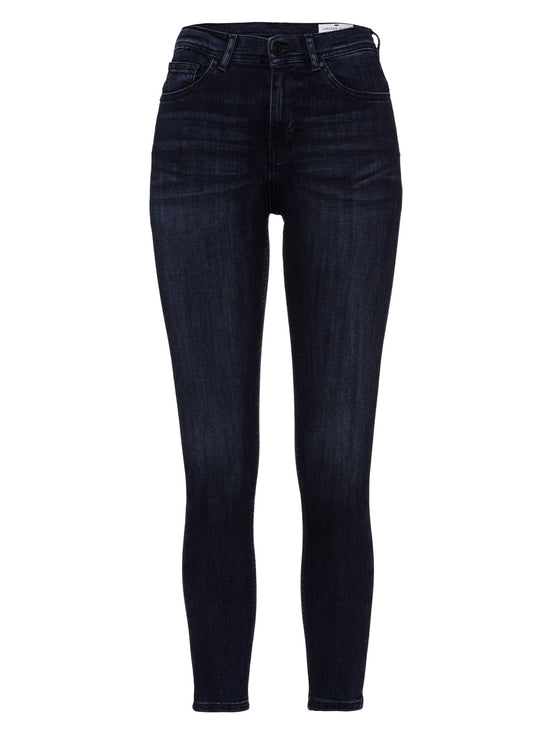 Judy Women's Jeans Super Skinny Fit High Waist Ankle Length black-blue