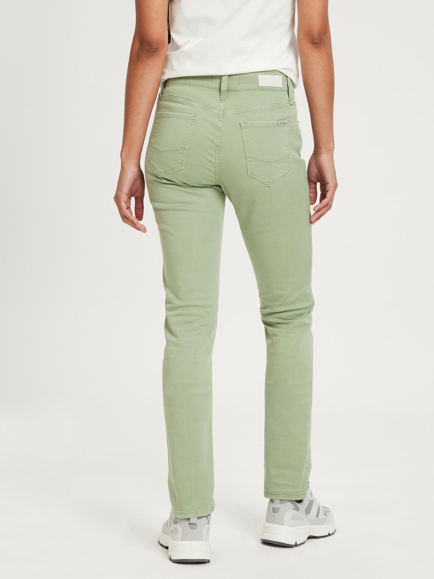 Anya women's jeans slim fit high waist mint