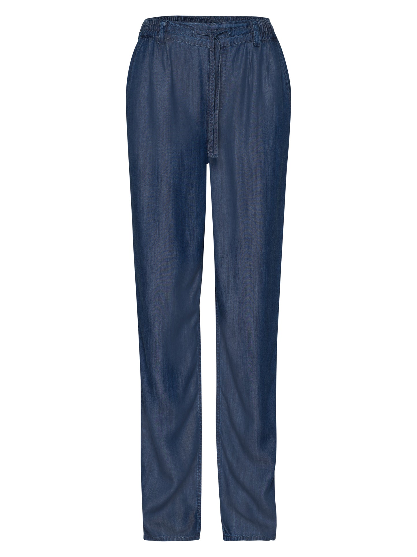 Women's jeans straight fit dark blue