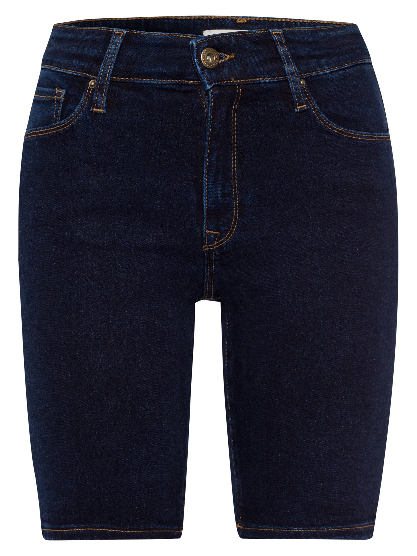 Women's Jeans Shorts Anya Slim Fit High Waist dark blue