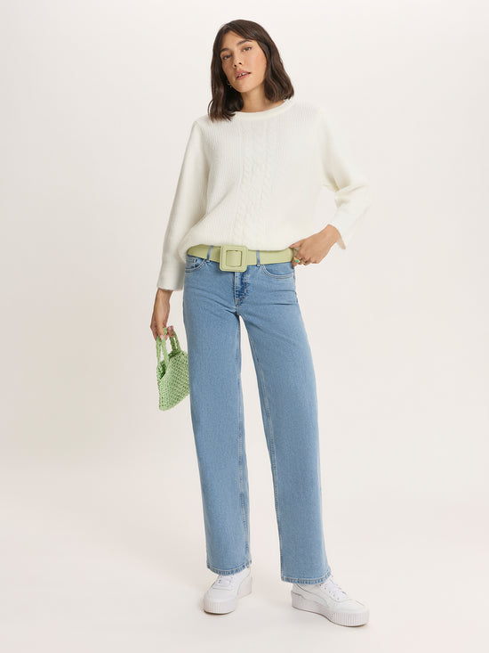 STRAIGHT FIT JEANS